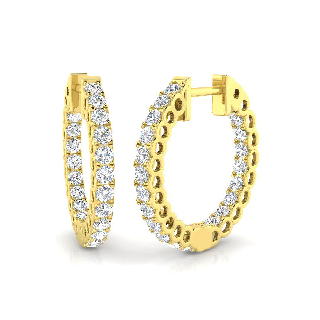 SE4672 — Earrings - 9k Yellow Gold