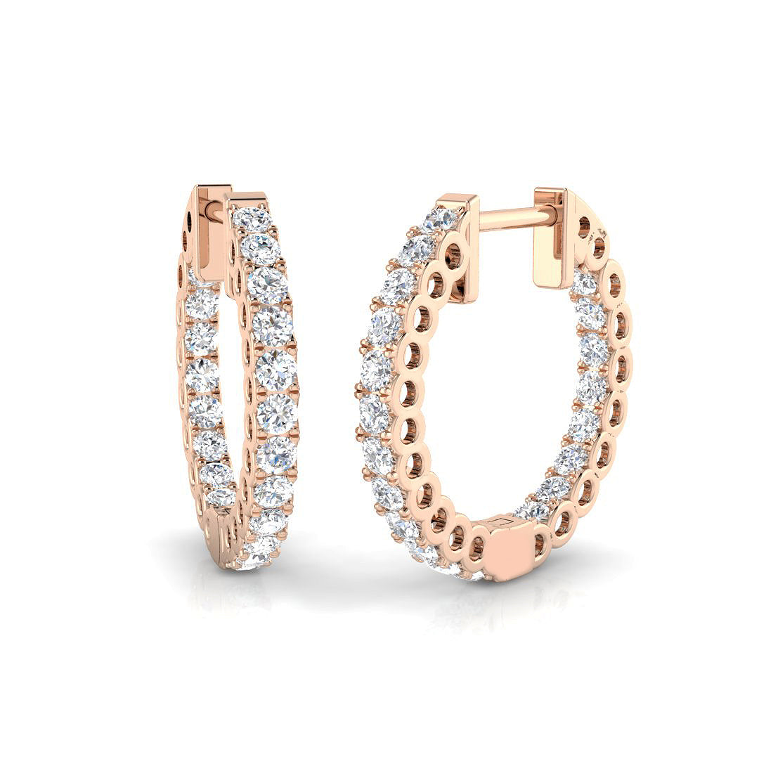 SE4673 — Earrings - 9k Rose Gold