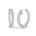 SE4673 — Earrings - 9k White Gold