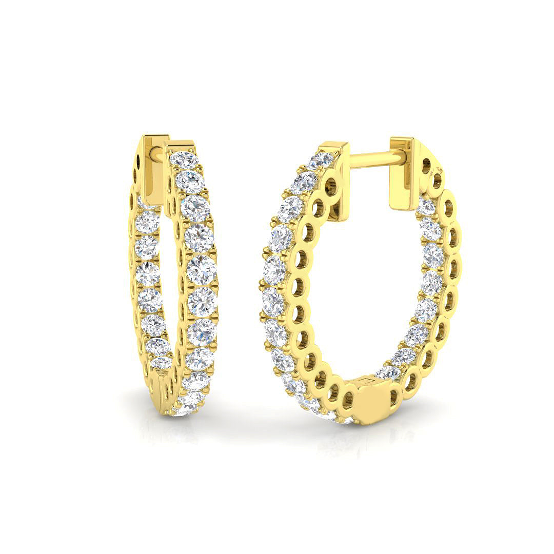 SE4673 — Earrings - 9k Yellow Gold