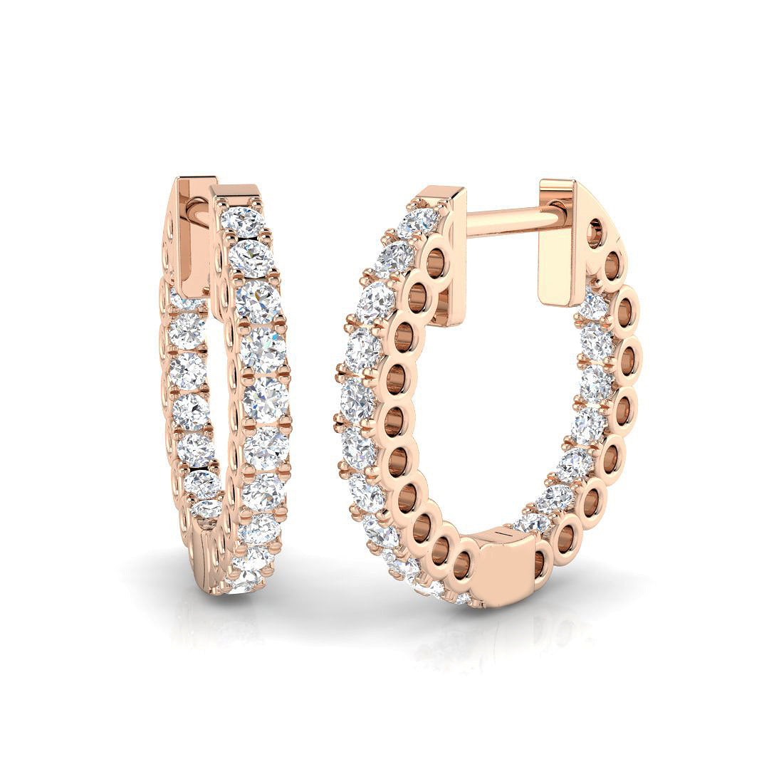 SE4674 — Earrings - 9k Rose Gold