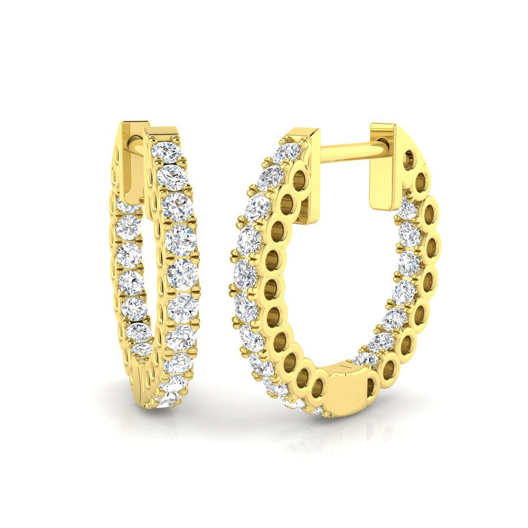 SE4674 — Earrings - 9k Yellow Gold