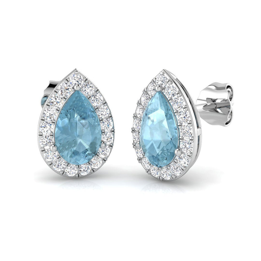 SE4686 — Earrings - 9k White Gold