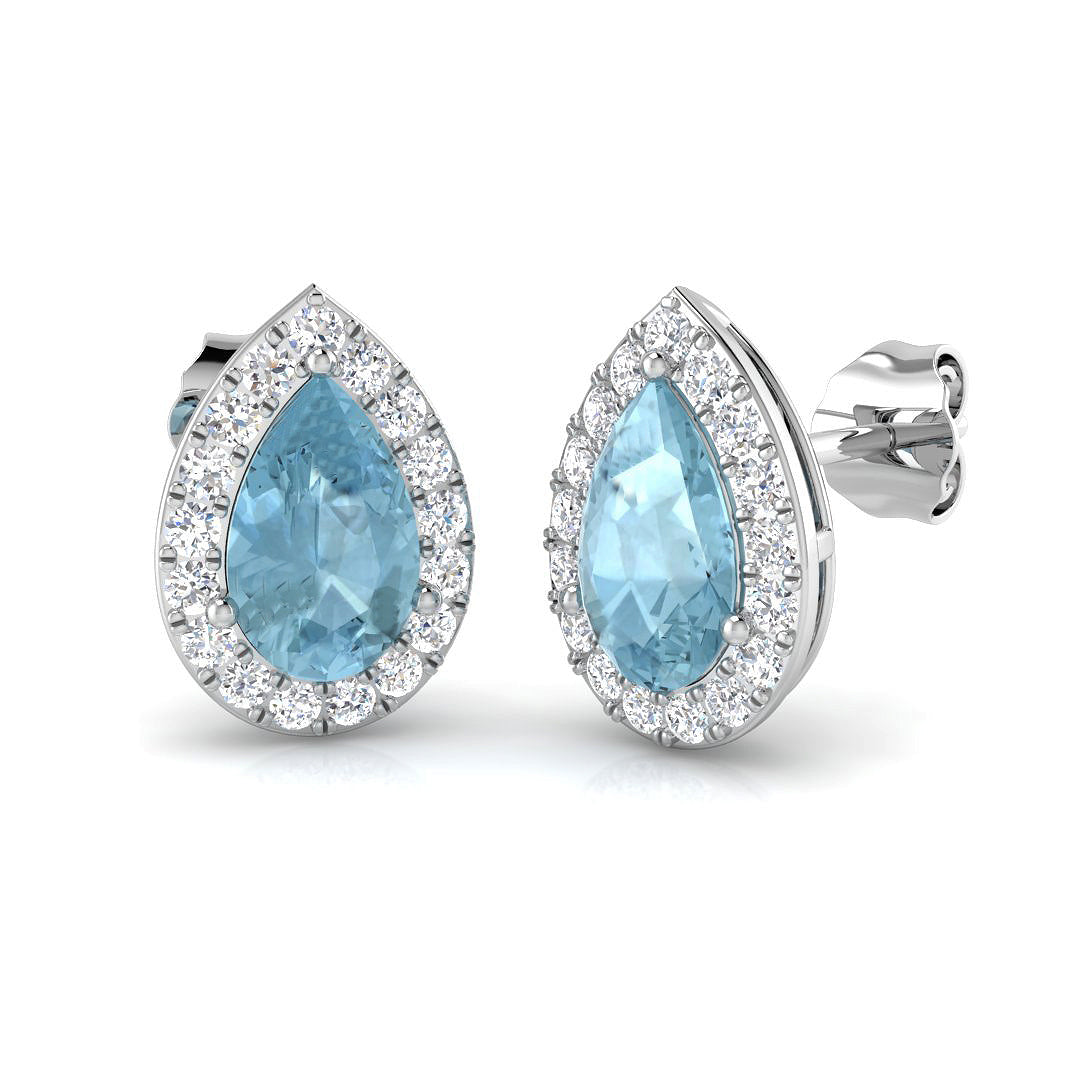 SE4686 — Earrings - 9k White Gold