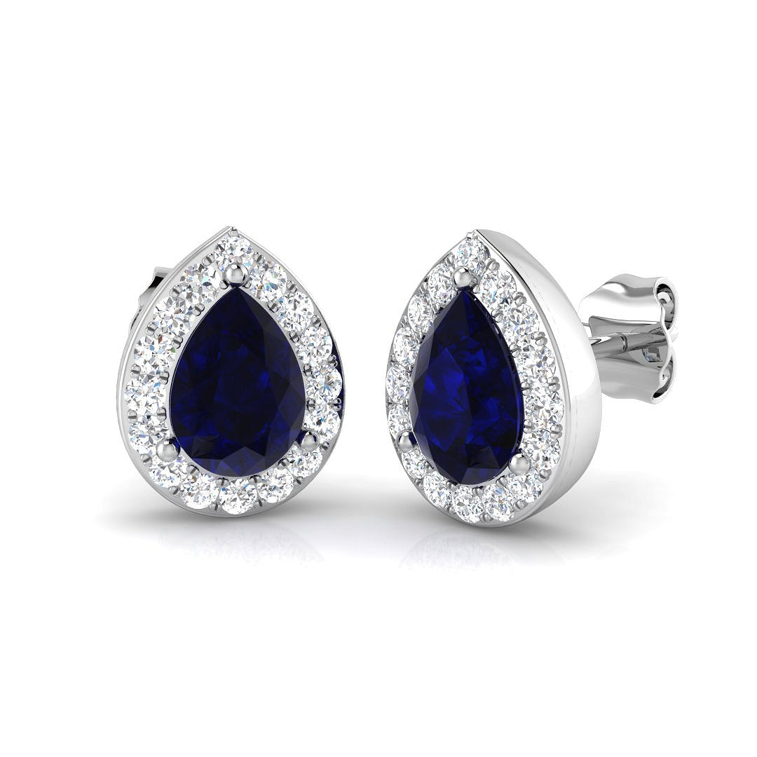 SE4687A — Earrings - 9k White Gold