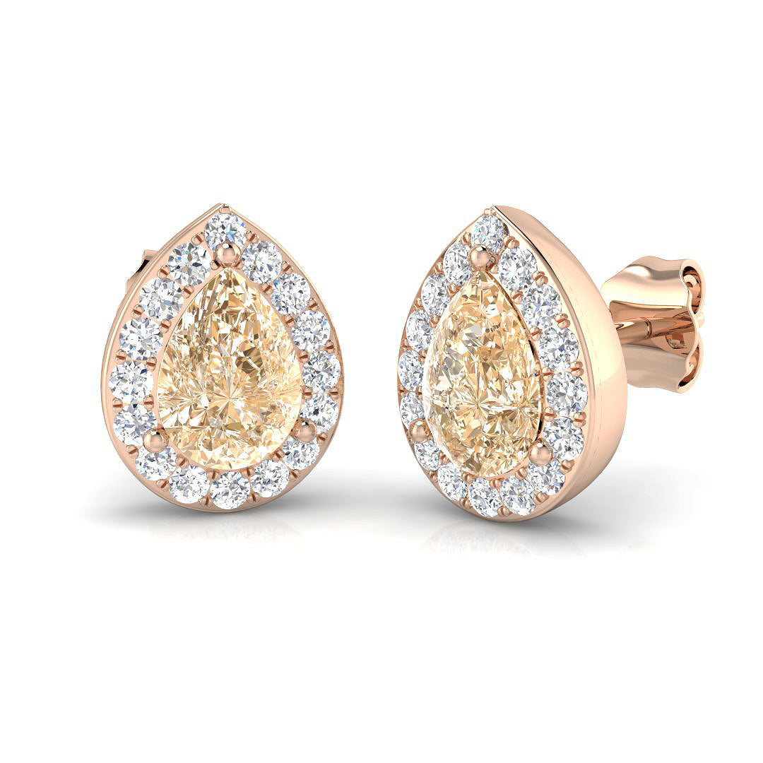 SE4687A — Earrings - 9k Rose Gold