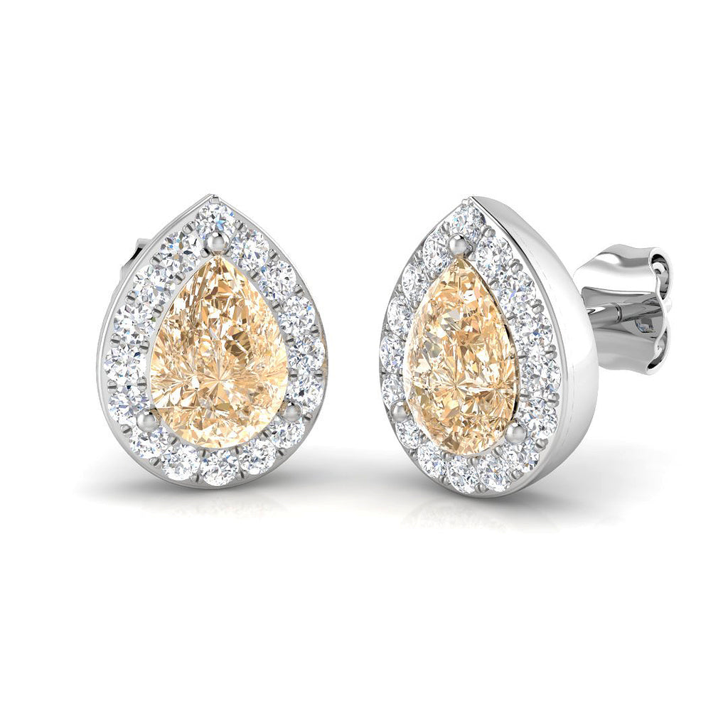 SE4687 — Earrings - 9k White Gold