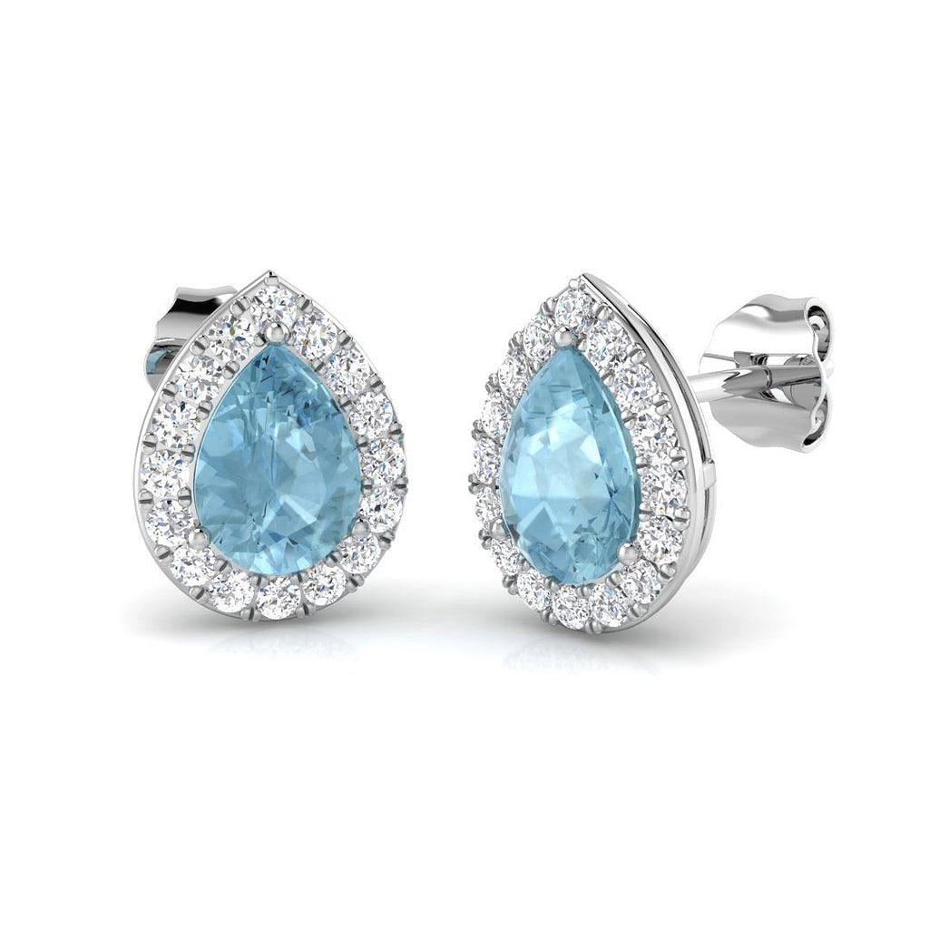 SE4687 — Earrings - 9k White Gold