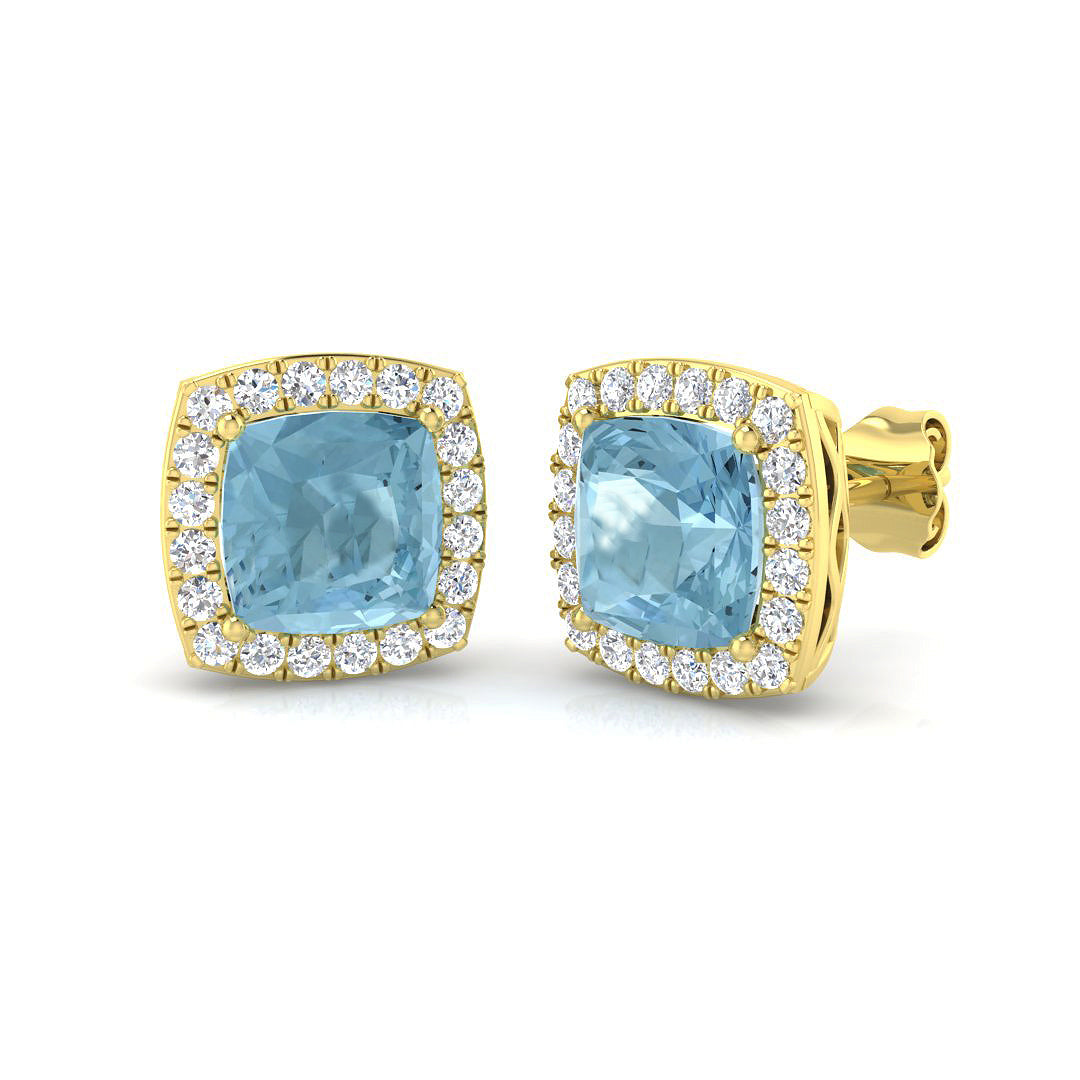 SE4689 — Earrings - 9k Yellow Gold