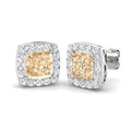 SE4690 — Earrings - 9k White Gold