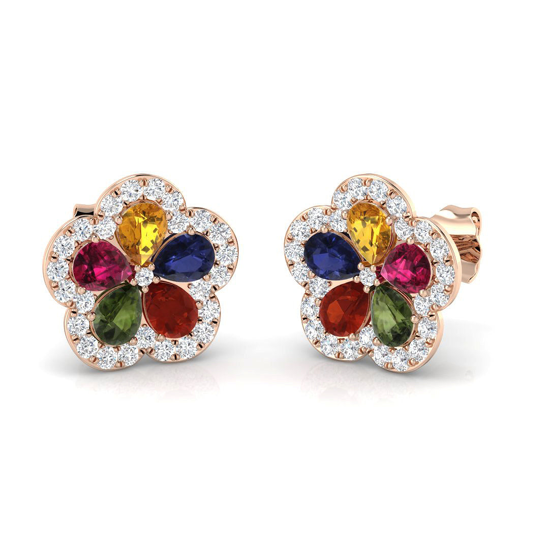 SE4692 — Earrings - 9k Rose Gold