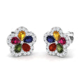 SE4692 — Earrings - 9k White Gold