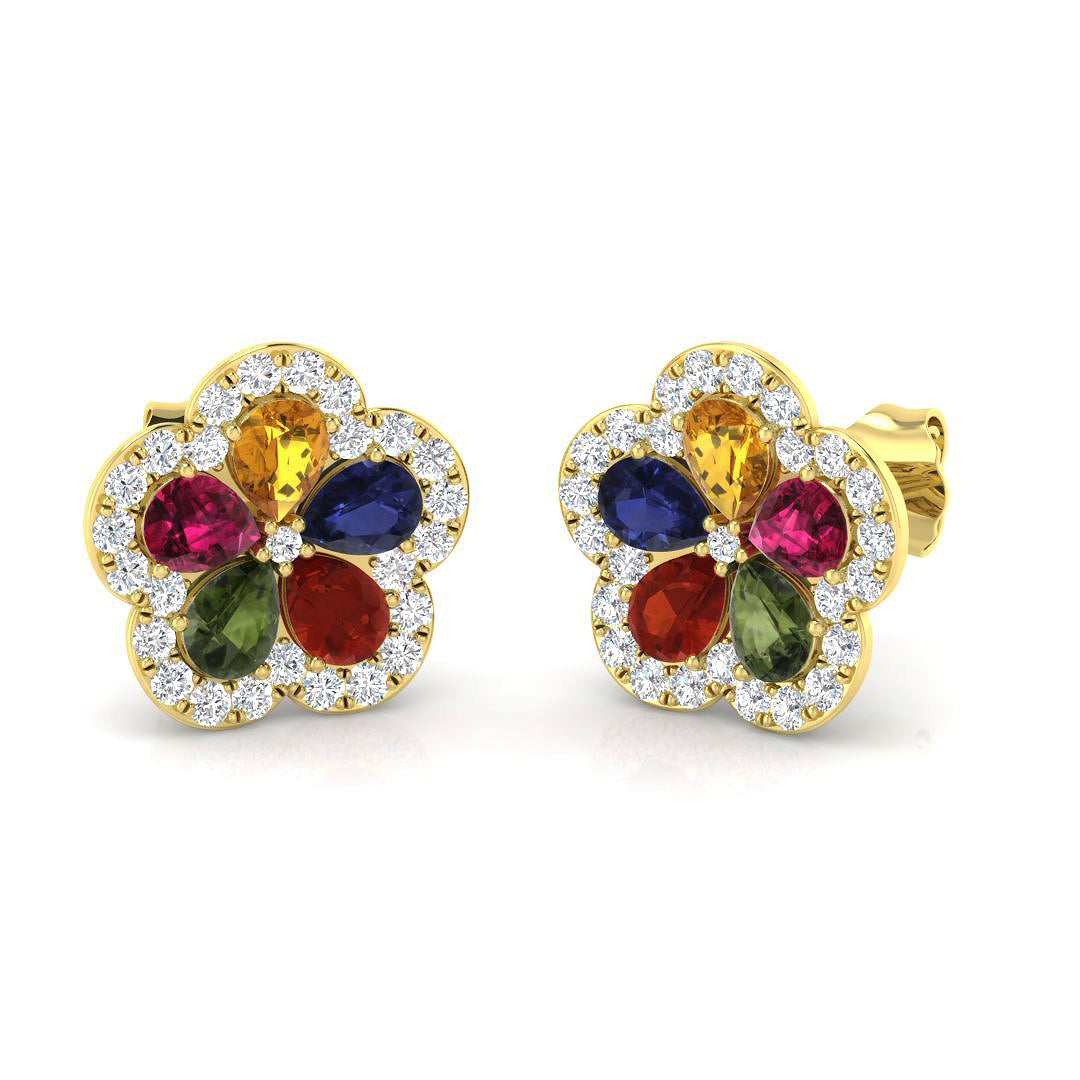 SE4692 — Earrings - 9k Yellow Gold