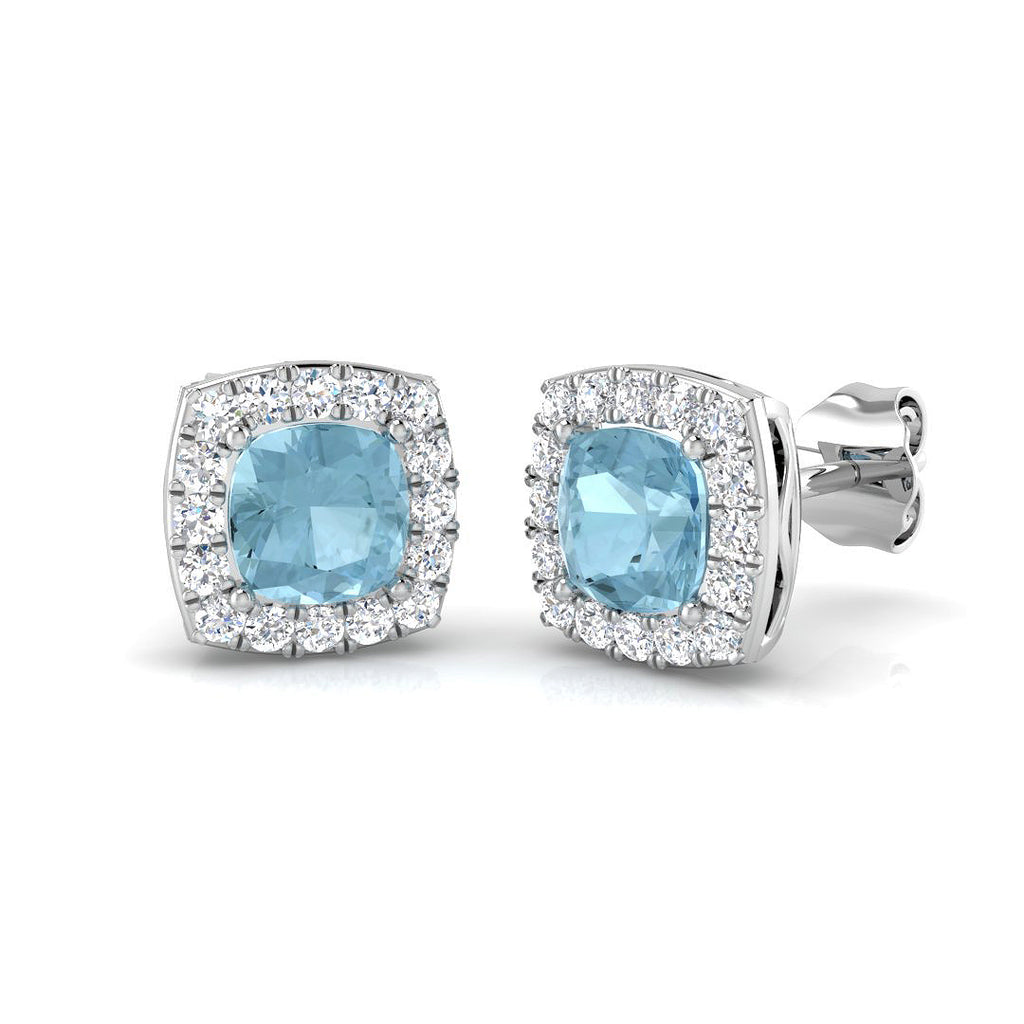 SE4693 — Earrings - 9k White Gold