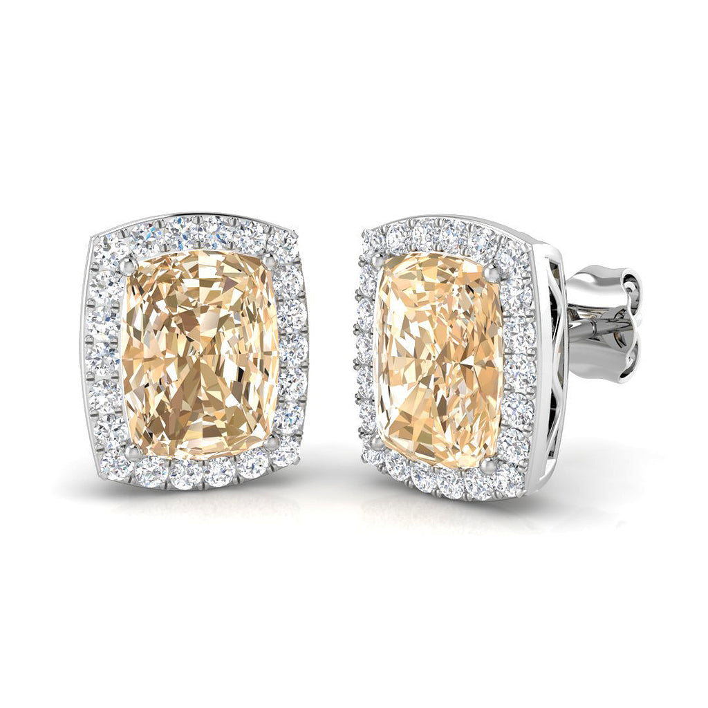 SE4696 — Earrings - 9k White Gold