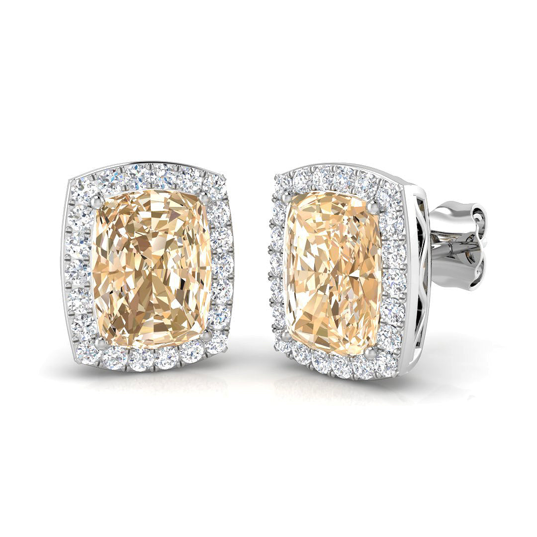 SE4696 — Earrings - 9k White Gold