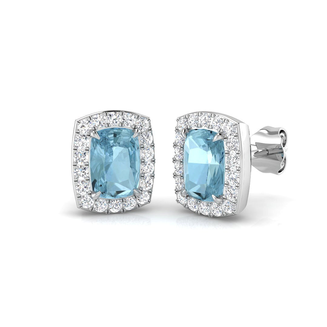 SE4697A — Earrings - 9k White Gold