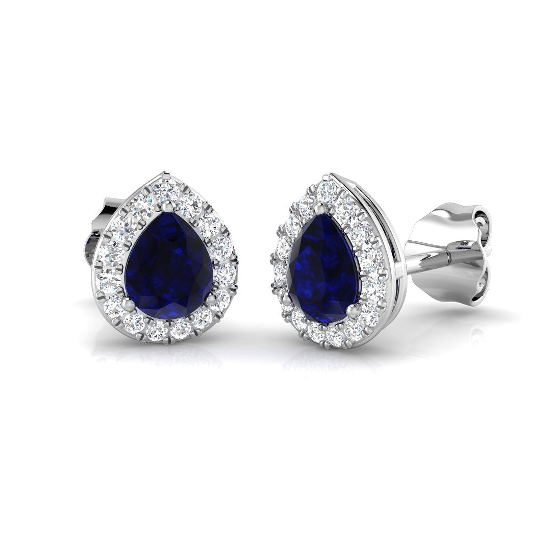 SE4698 — Earrings - 9k White Gold