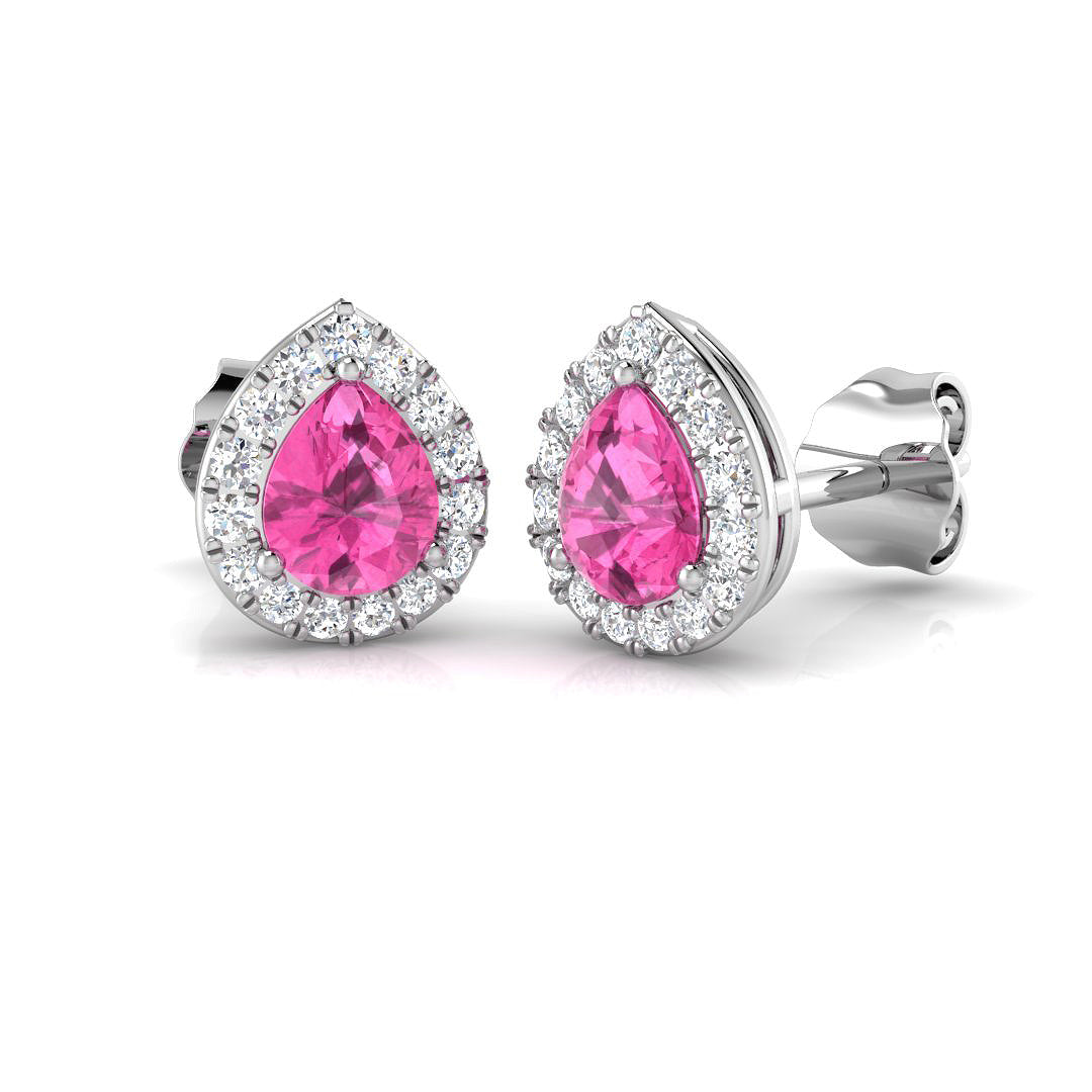 SE4698 — Earrings - 9k White Gold