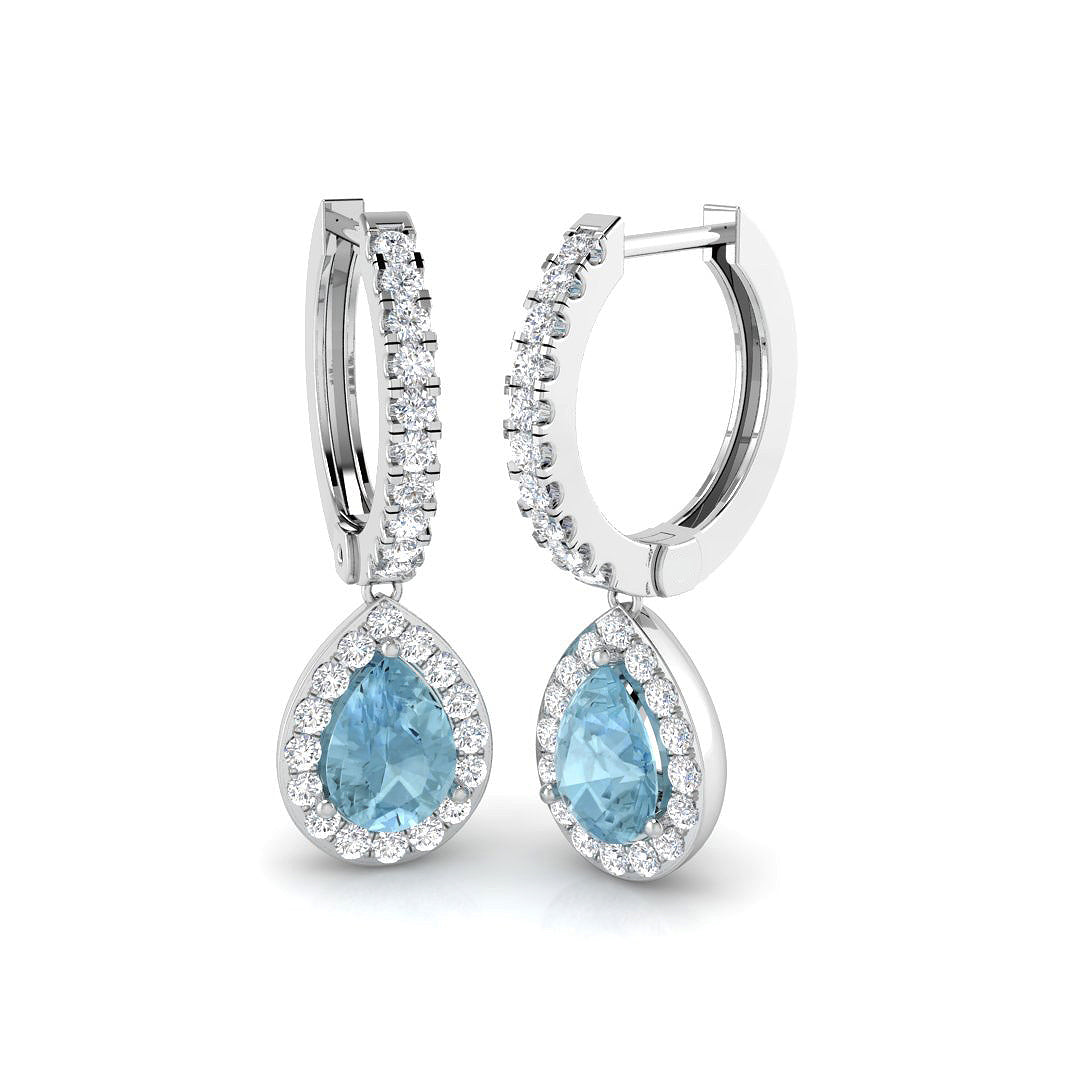 SE4715A — Earrings - 9k White Gold