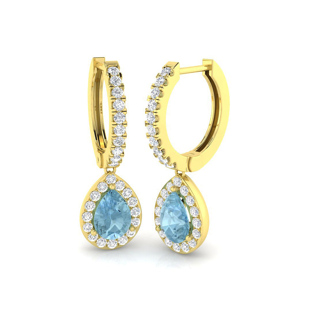 SE4715A — Earrings - 9k Yellow Gold