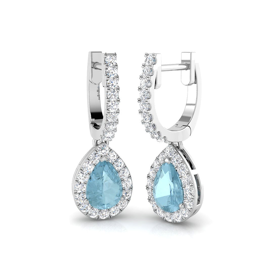 SE4715 — Earrings - 9k White Gold
