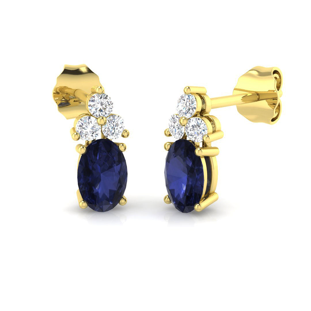SE4746 — Earrings - 9k Yellow Gold