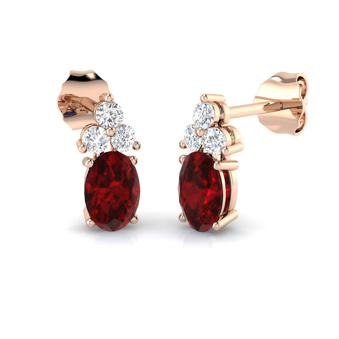 SE4746 — Earrings - 9k Rose Gold