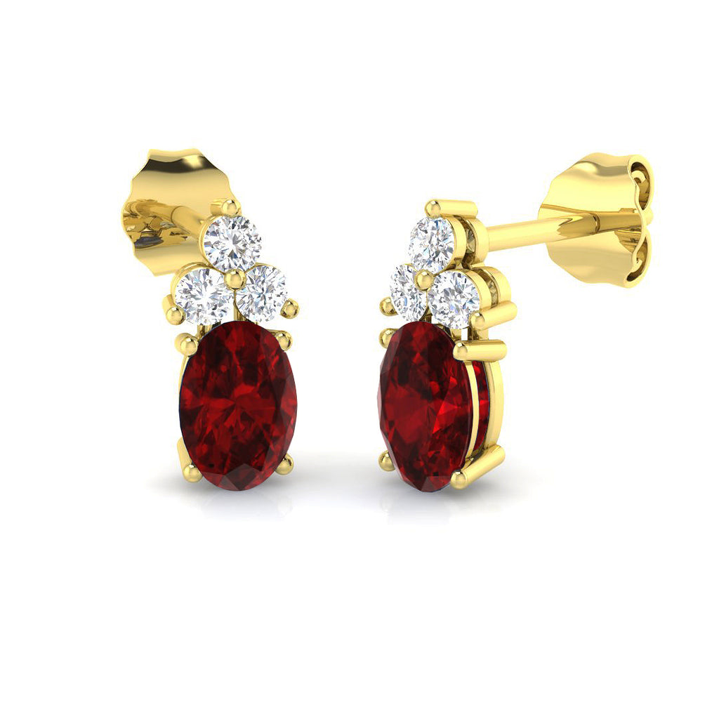 SE4746 — Earrings - 9k Yellow Gold