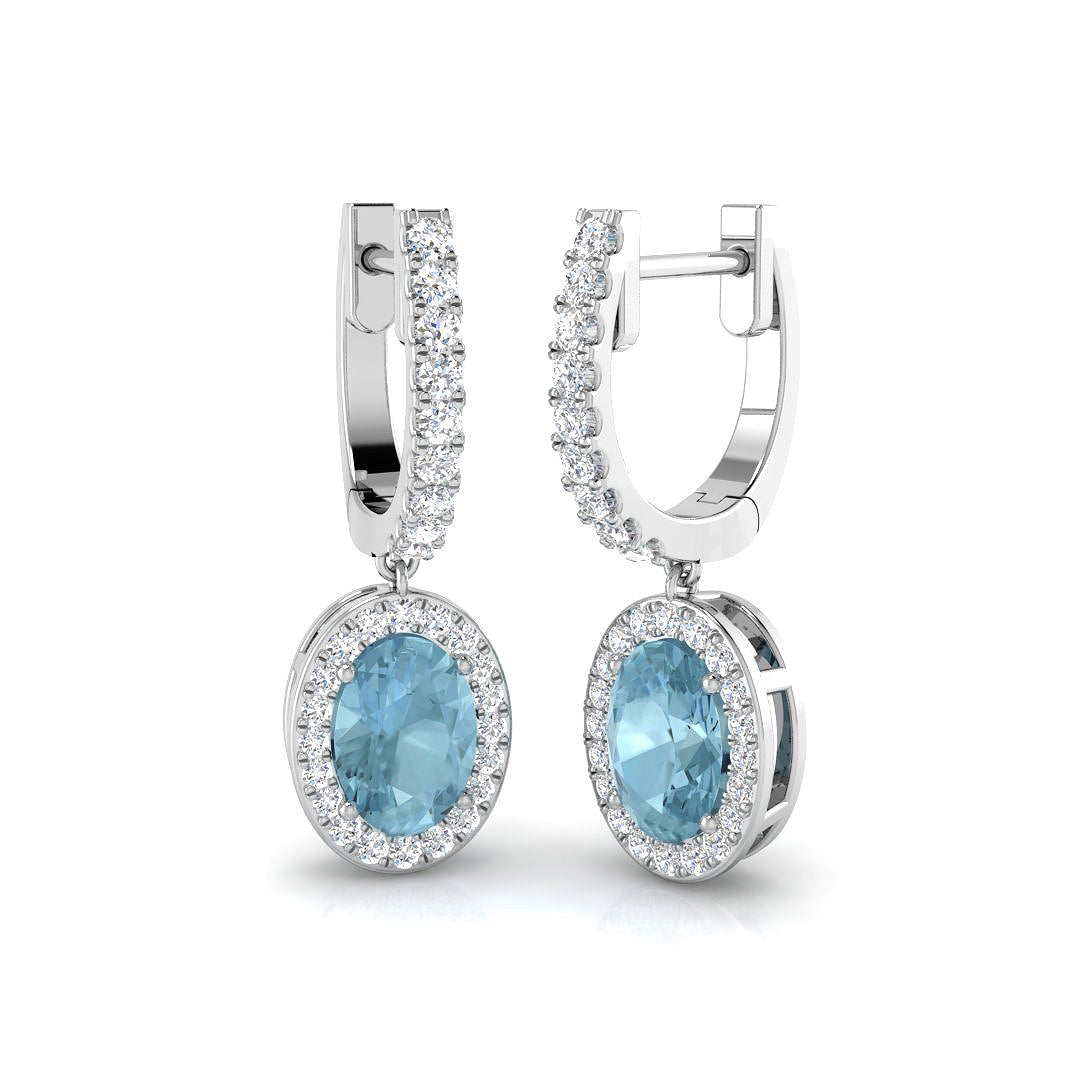 SE4758 — Earrings - 9k White Gold