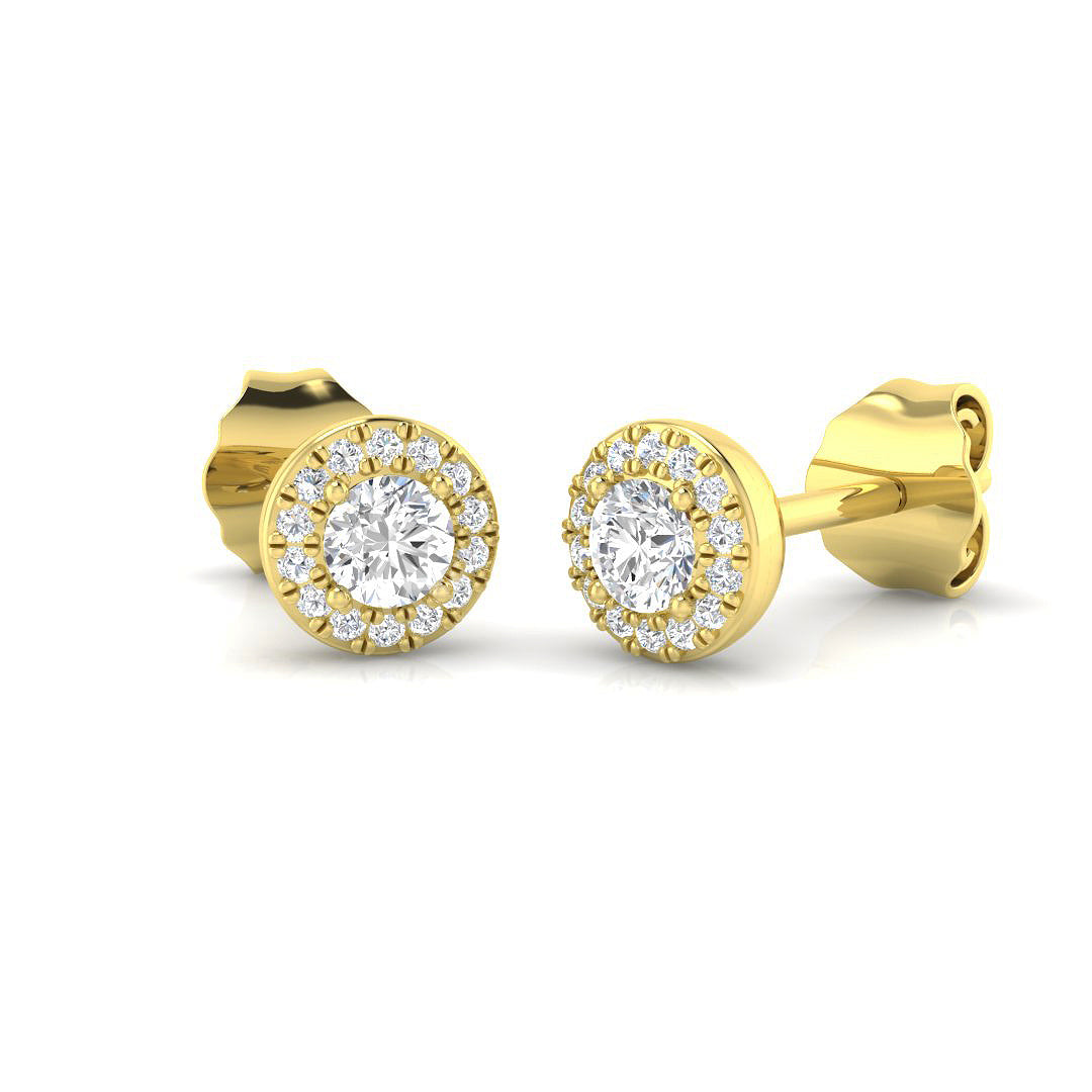 SE4775-2.80 — Earrings - 9k Yellow Gold