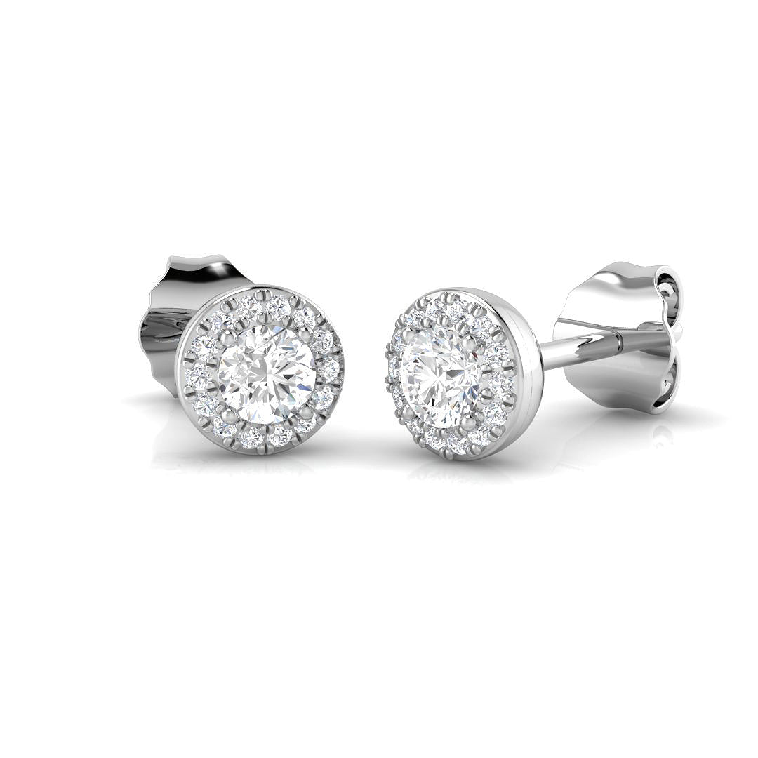 SE4775-3.00 — Earrings - 9k White Gold