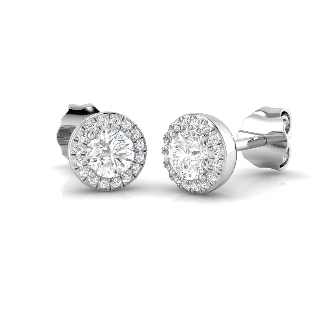 SE4775-3.50 — Earrings - 9k White Gold
