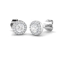 SE4775-3.50 — Earrings - 9k White Gold