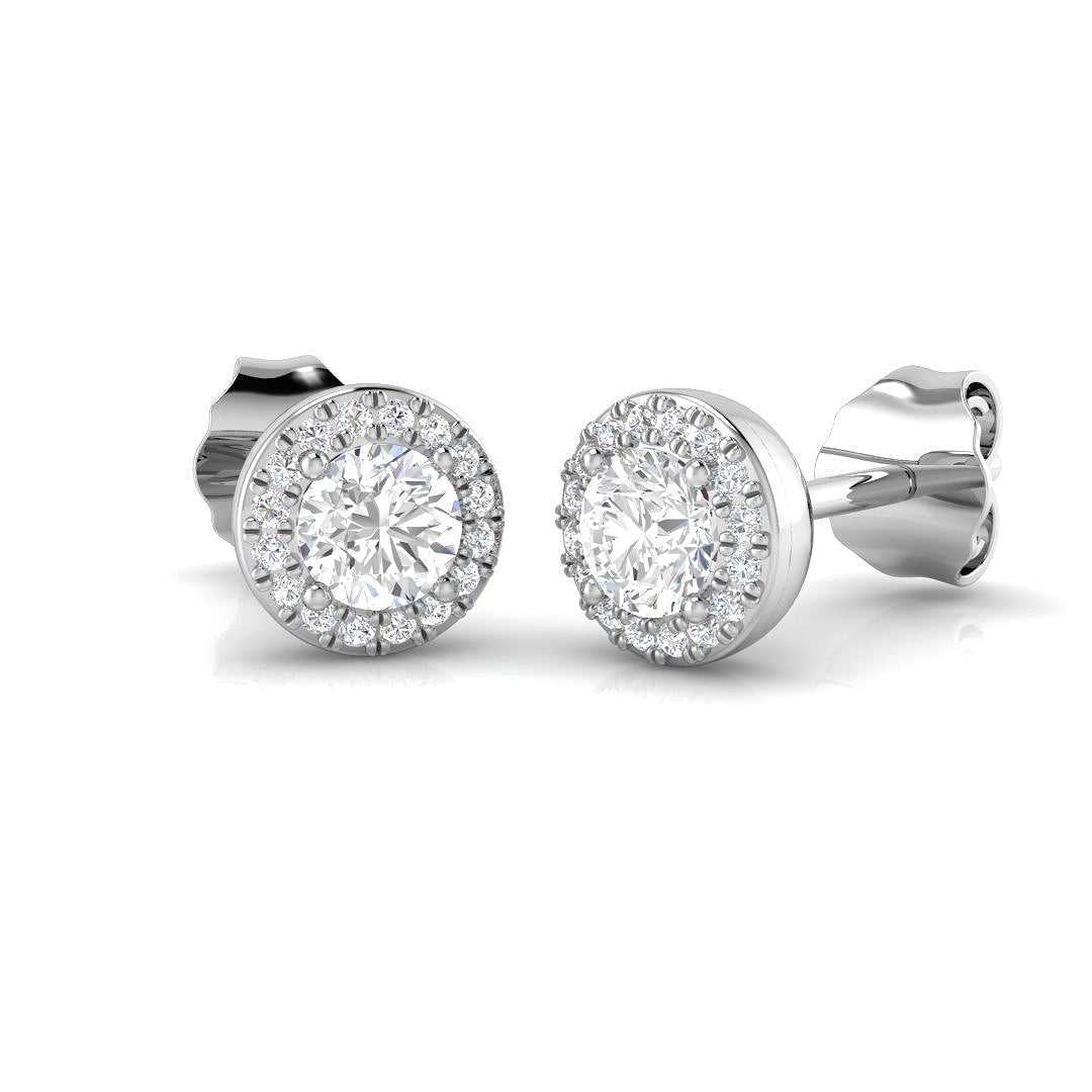 SE4775-3.50 — Earrings - 9k White Gold