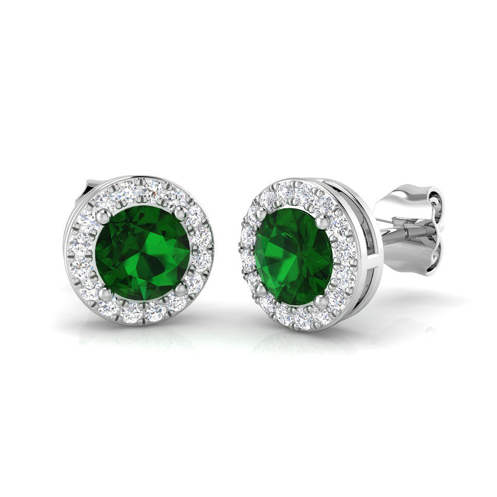 SE4775-5.0MM — Earrings - 9k White Gold