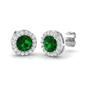 SE4775-5.0MM — Earrings - 9k White Gold