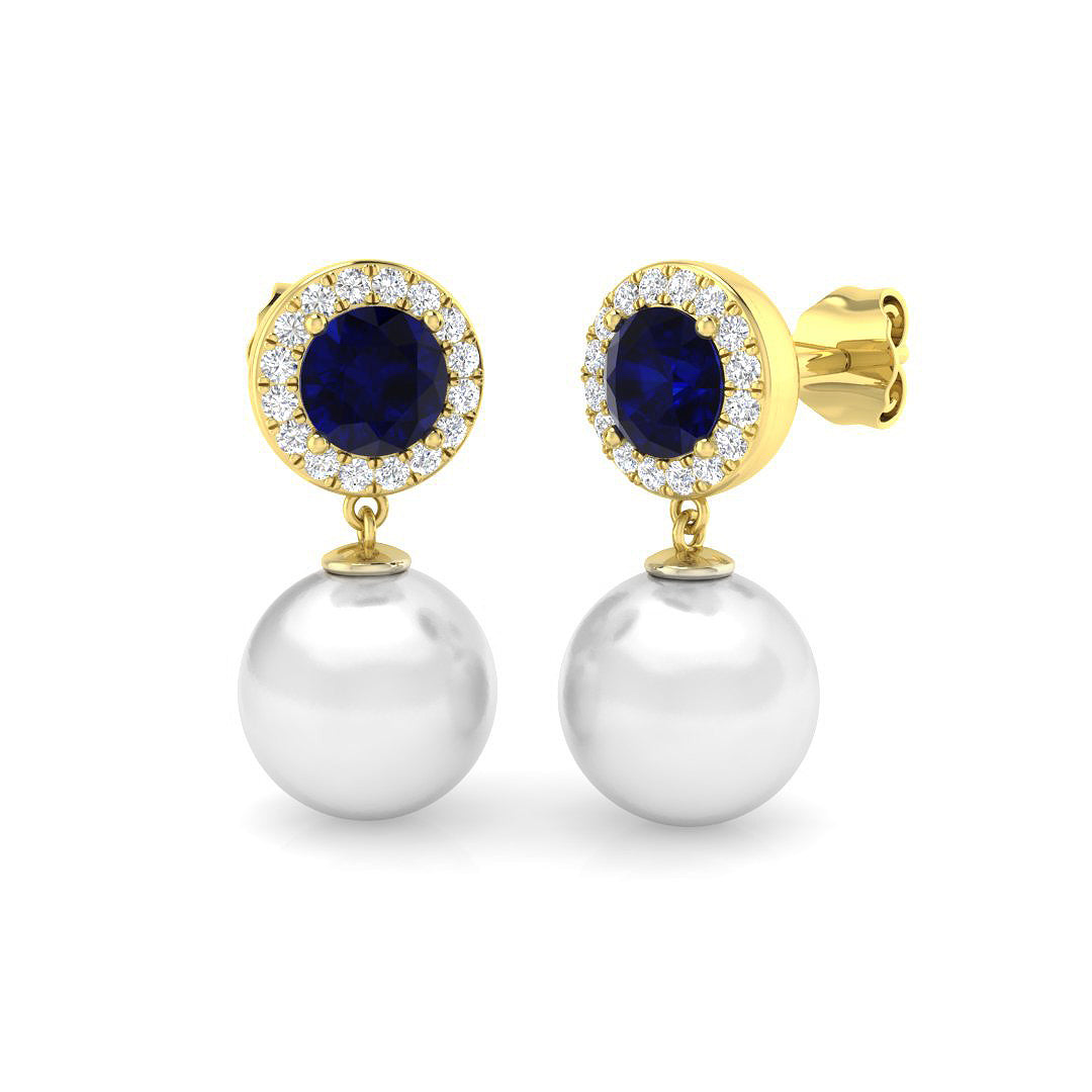 SE4775A — Earrings - 9k Yellow Gold