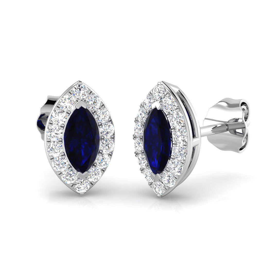 SE4777 — Earrings - 9k White Gold