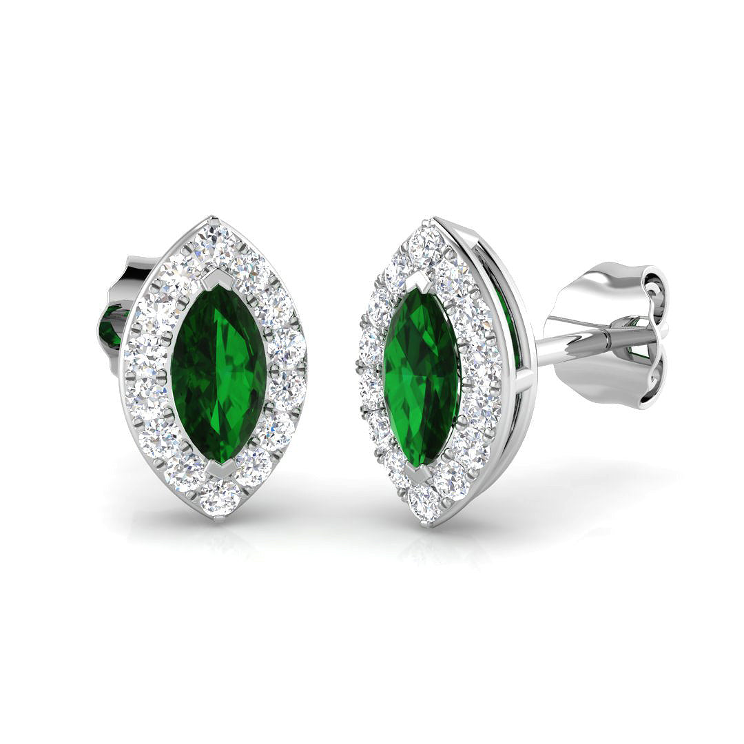 SE4777 — Earrings - 9k White Gold