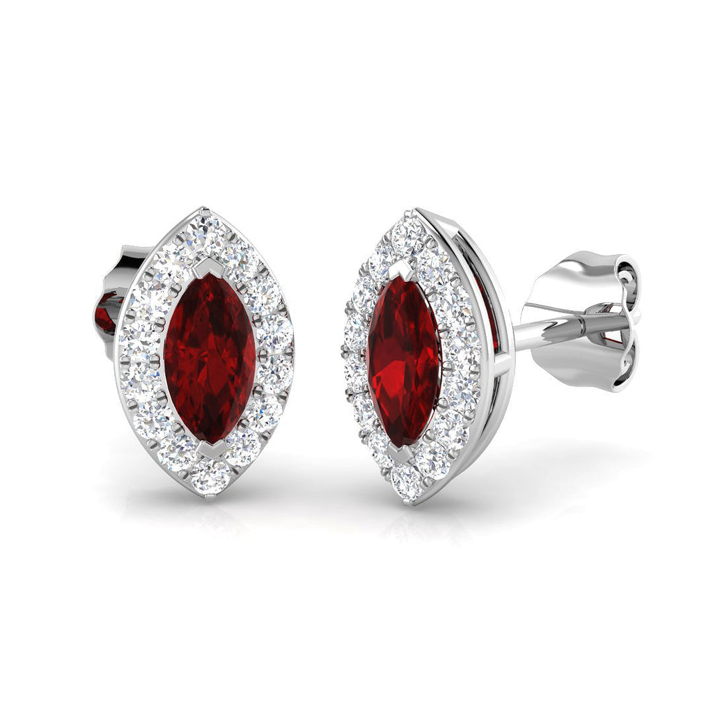 SE4777 — Earrings - 9k White Gold