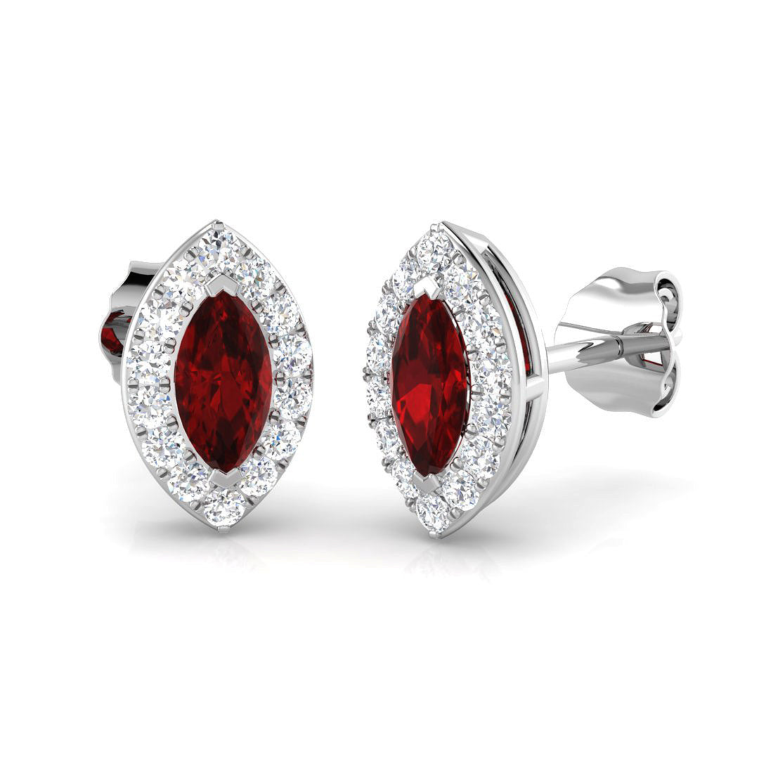 SE4777 — Earrings - 9k White Gold