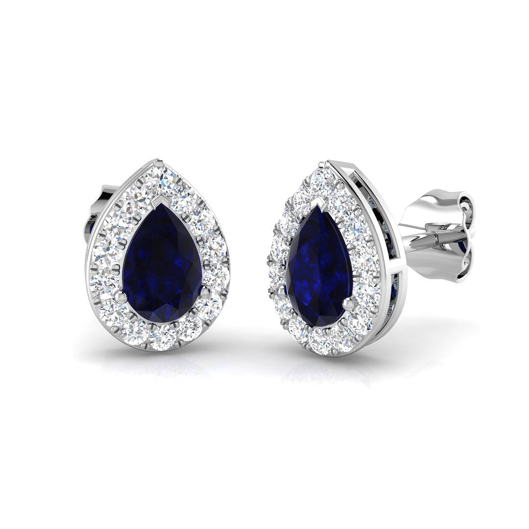 SE4778 — Earrings - 9k White Gold