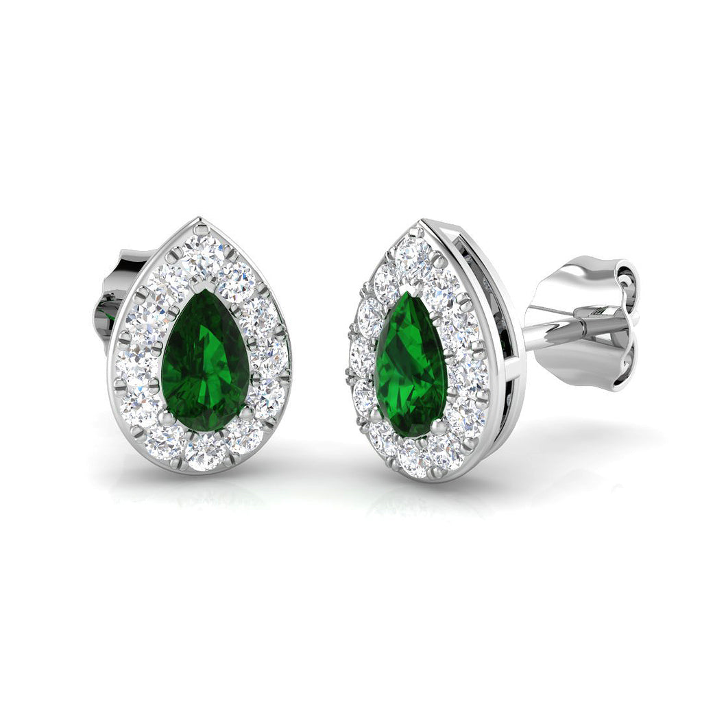 SE4784 — Earrings - 9k White Gold