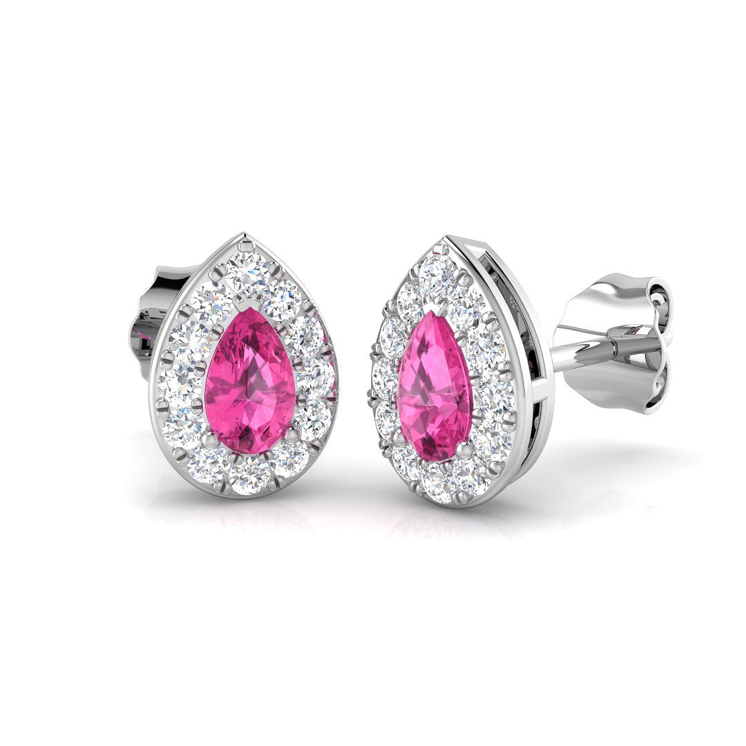 SE4784 — Earrings - 9k White Gold