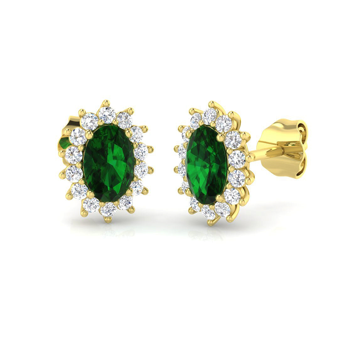 SE4785 — Earrings - 18 KT Yellow Gold