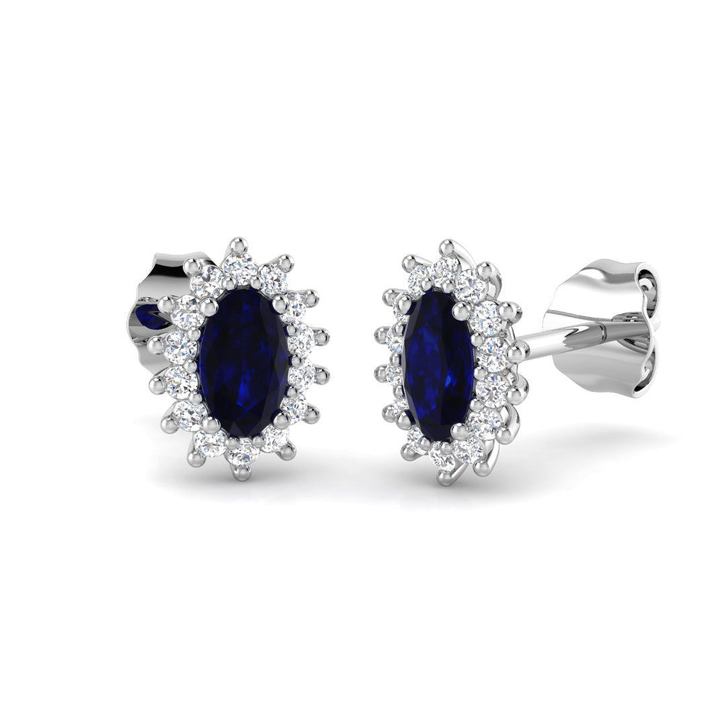 SE4786 — Earring - 9k White Gold