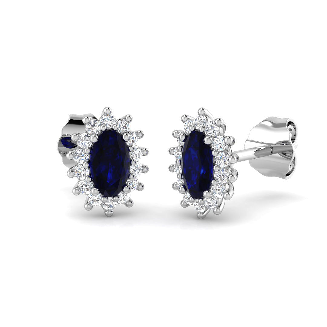 SE4786 — Earring - 9k White Gold