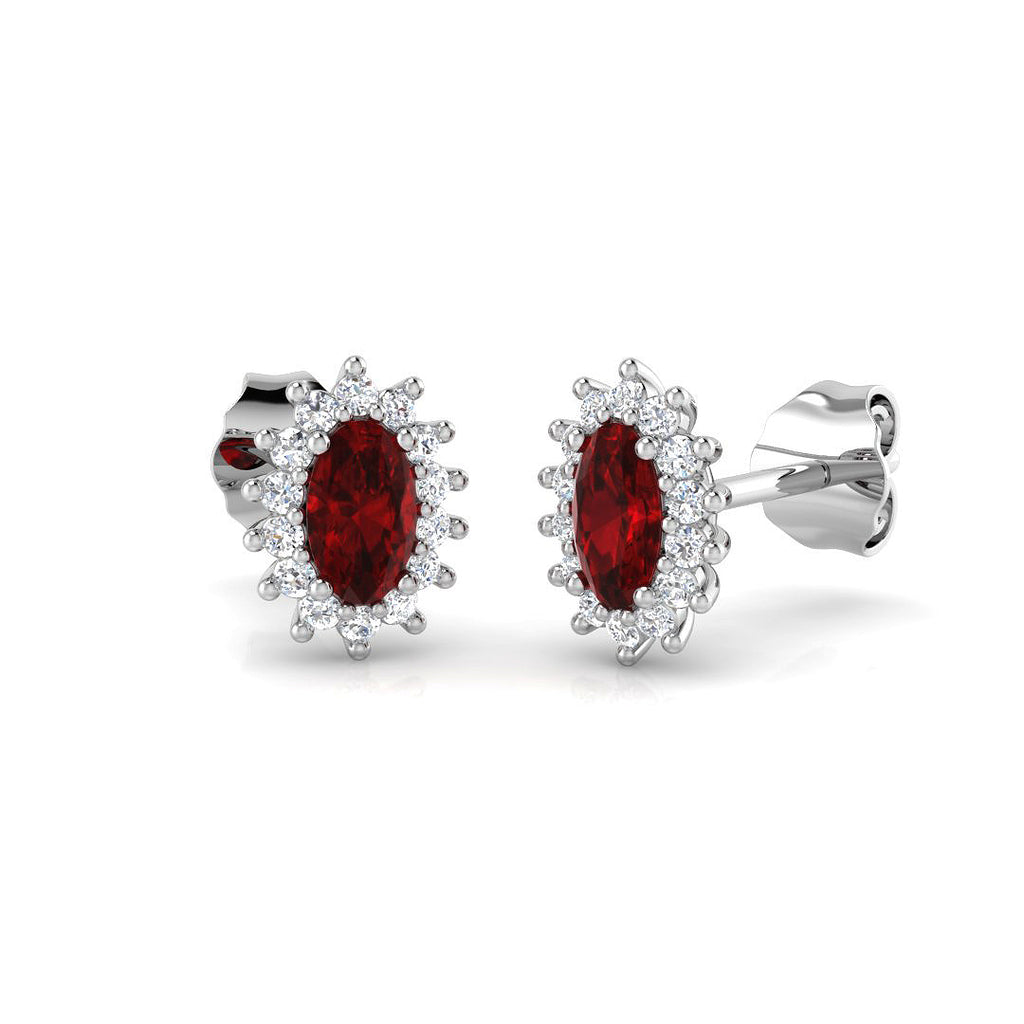SE4786 — Earring - 9 KT White Gold