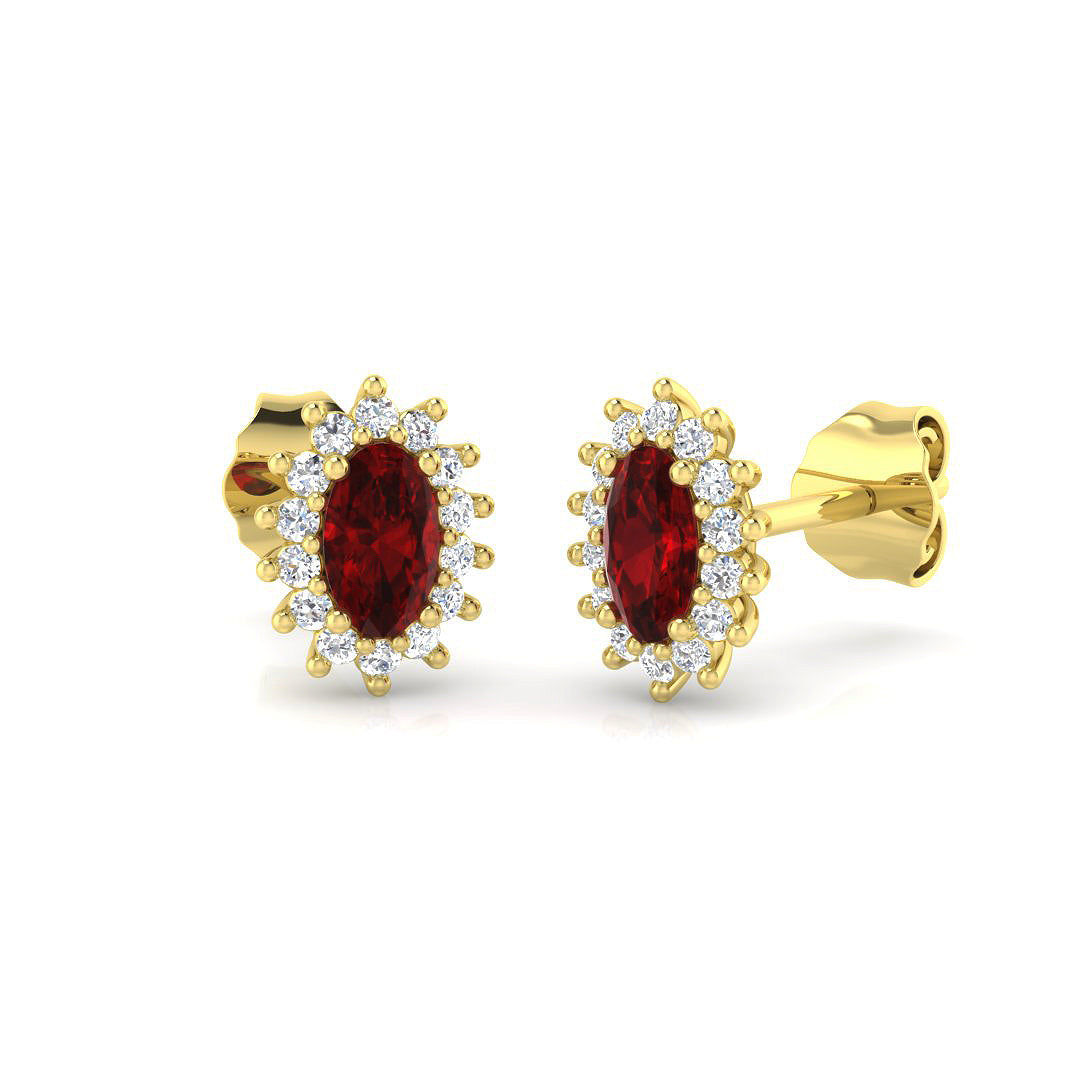 SE4786 — Earring - 9k Yellow Gold